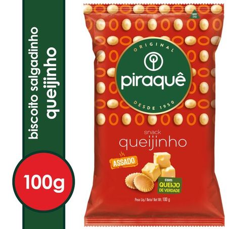 BISC.PIRAQUE 100G QUEIJO CX 20.0