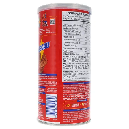 Achocolatado em Pó Nescau Lata 370gr 360-19