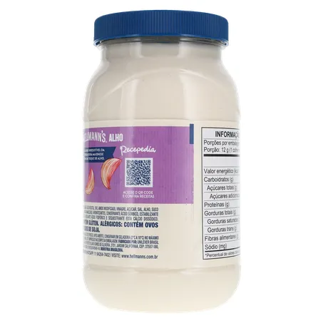MAIONESE HELLMANNS SABORES AIOLI 500G 360-16