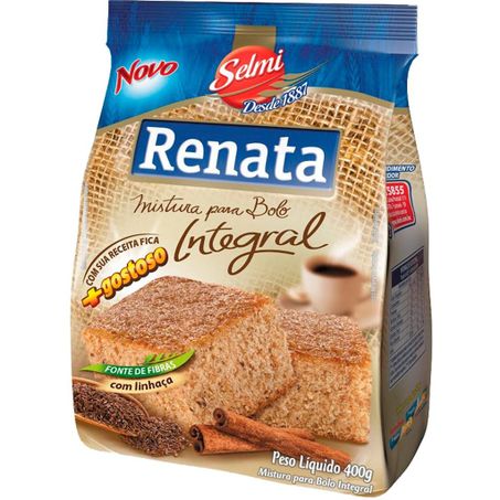 Mistura para bolo renata integral 400g