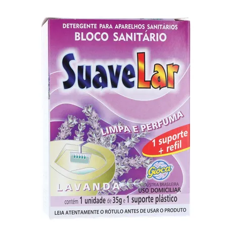 Bloco Sanitario Suave Lar Lavanda 35g 360-35
