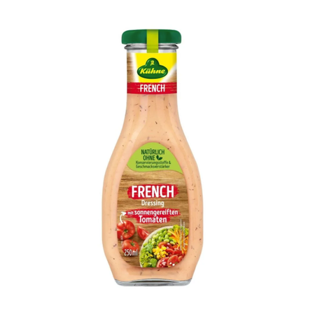 Molho salada kuhne french vd 250ml