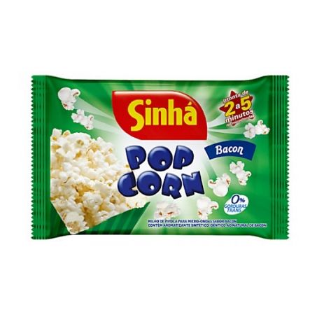 Pipoca De Microondas Sinha Bacon 90g