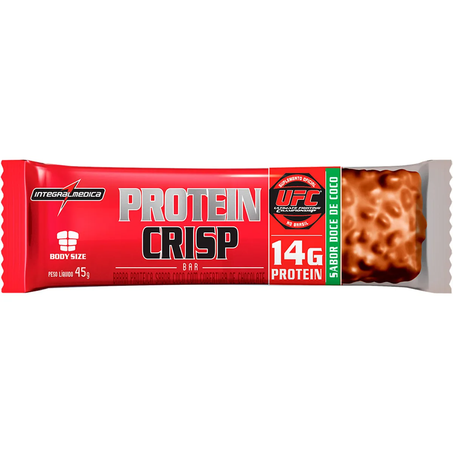 Barra de Proteína Crisp Integralmedica Doce Coco 45G