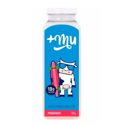PROTEINA +MU TRADICIONAL 32G MORANGO