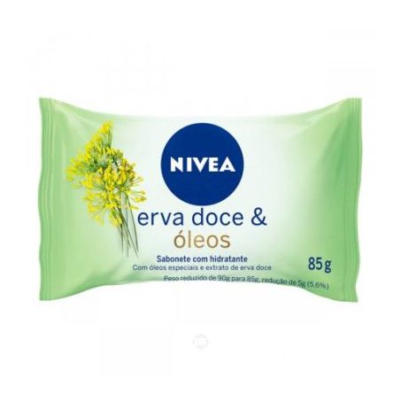 Sabonete nivea erva doce e óleos 85g