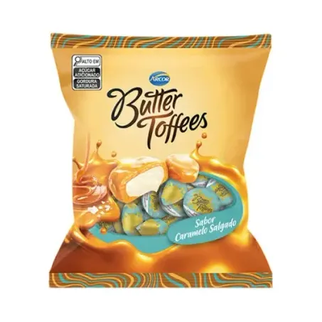 Balas arcor butter toffees caramelo salg
