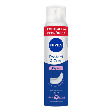 Desodorante Aerossol Nivea 200ml - Protect & Care - Feminino