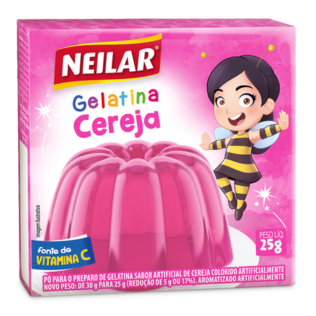GELATINA NEILAR CEREJA 20G