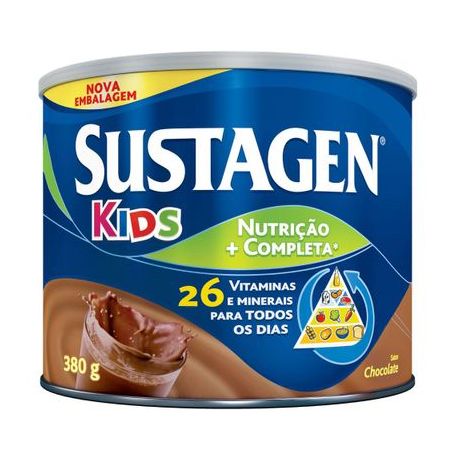 Alimento Sustagem 350g Kids Lata Chocolate