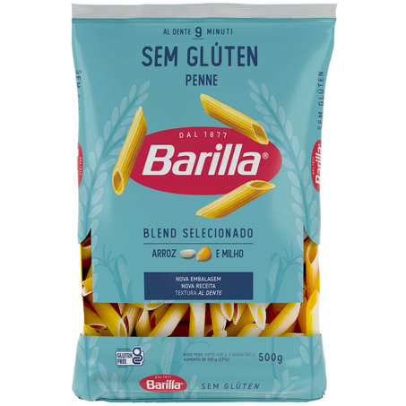 Massa Penne Sem Glúten Barilla 500g