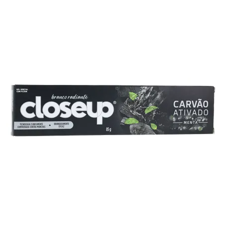 CREME DENTAL CLOSE UP CARVÃO ATIVADO MENTA 85G 360-35