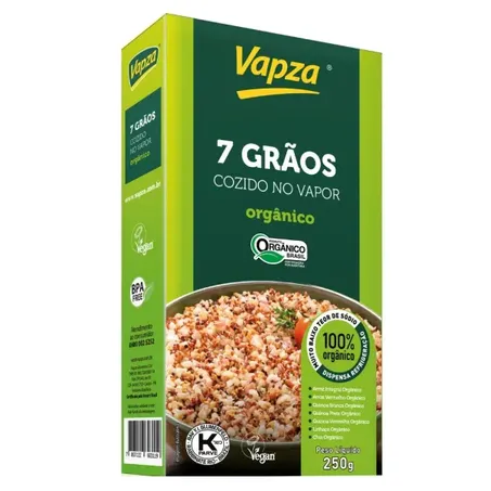 Arroz Vapza 7 Grãos Orgânico 250g