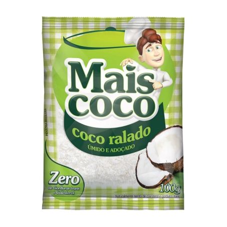 Coco Ralado Mais Coco Embalagem 50G