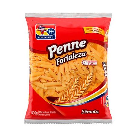 Macarrão Penne Fortaleza Embalagem 500G