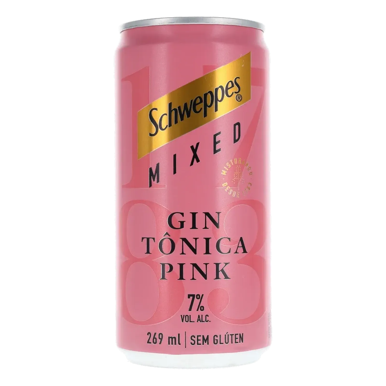 Gin Tonica Schweppes Ipink Intense 269ml | Colatusso Supermercado