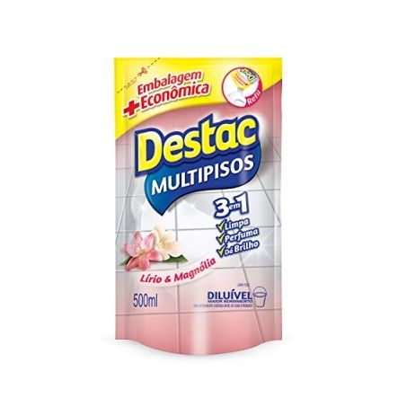 Limpador Destac Diluível Sintonia Floral Refil 500ML