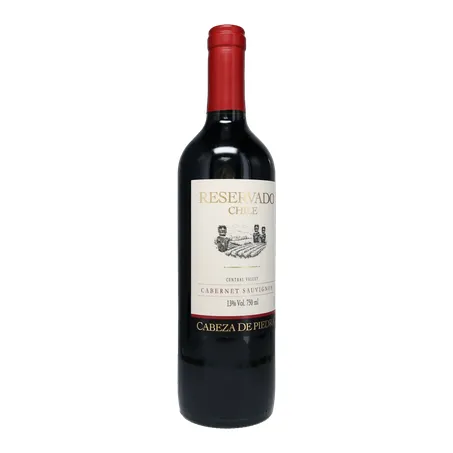 Vinho Tinto Chileno Cabeza de Piedra Varietal Cabernet Sauvignon 750ml  360-34