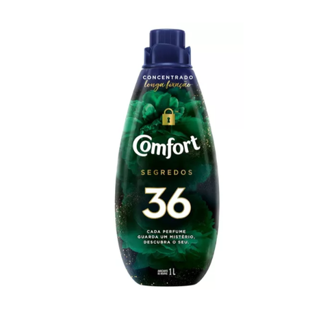 Amaciante comfort concentrado segreddos 36 1l