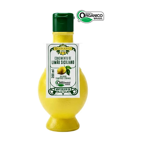 CONDIMENTO LIMÃO SICILIANO ROMANO ORGÂNICO 200ML
