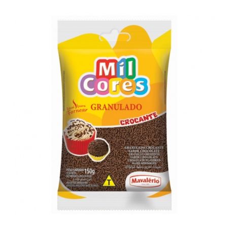 CONFEITO MIL CORES GRANULADO CROCANTE 150G