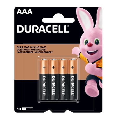 Pilha duracell alcal palito aaa4 c/4un