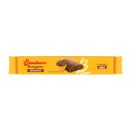 Biscoito recheado bauducco brigadeiro 104g