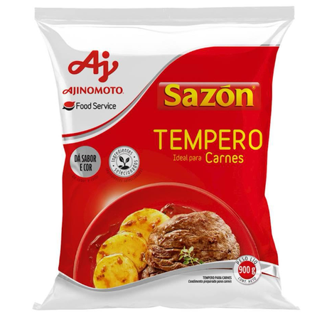 TEMPERO SAZÓN PROFISSIONAL VERMELHO 900G
