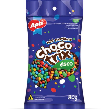 Confeito apti choco trix 80g disco