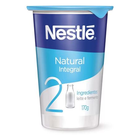 IOGURTE NESTLÉ INTEGRAL NATURAL PURO 170G*