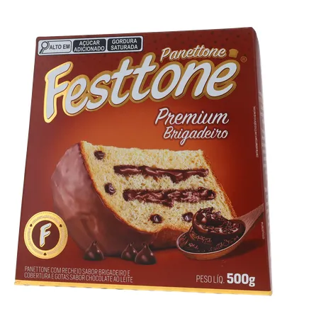 Panettone Festtone Trufado Brigadeiro 500G 360-1