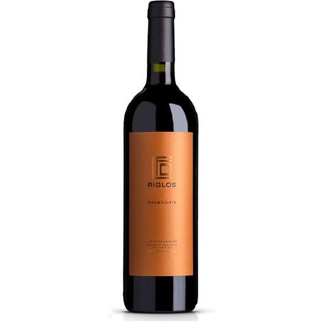 Vinho tinto blend gran corte riglos 750ml