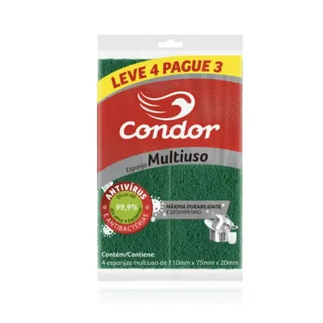 Esponja condor multiuso l4p3