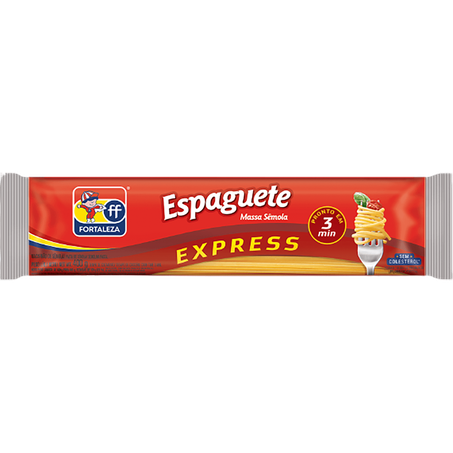 Macarrao espaguete fort express 400g
