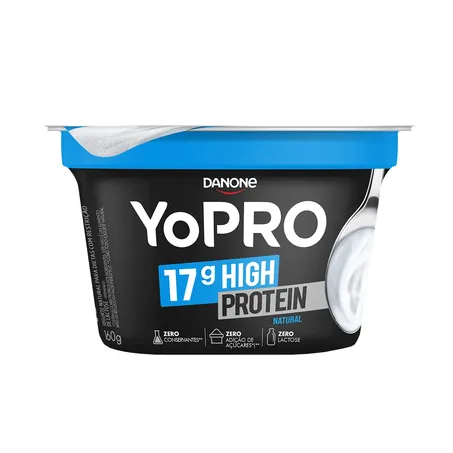 IOGURTE DANONE YOPRO NATURAL 160G