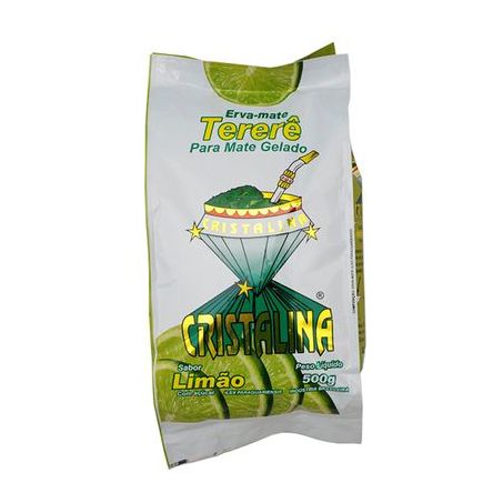 ERVA MATE CRISTALINA TERERE 500 G LIMAO           