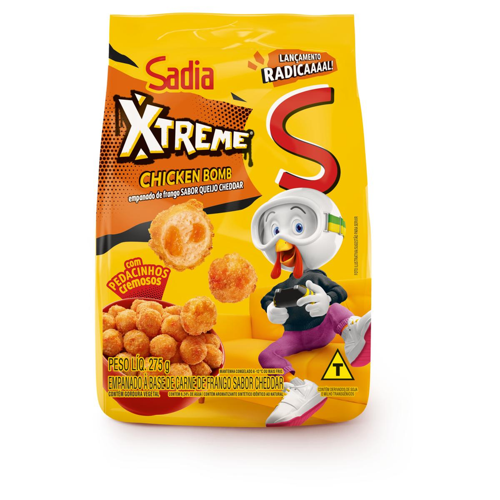 Empanado Sadia 275g - Chicken Bomb