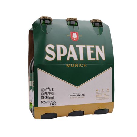 Cerveja Spaten Long Neck 355ml C/6 360-27