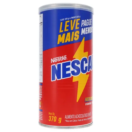 Achocolatado em Pó Nescau Lata 370gr 360-33