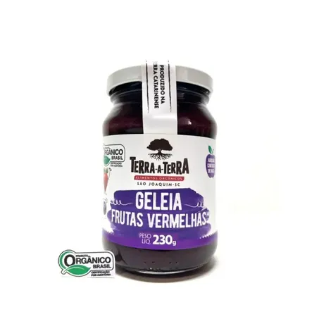 GELEIA TERRA A TERRA ORG 230G S/ACUCAR F