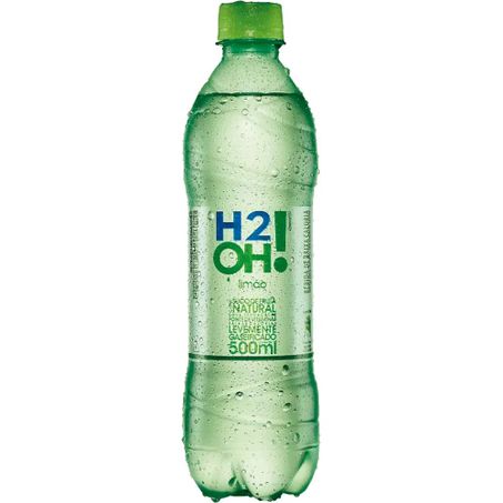 Refrigerante pet 500ml h2o limao