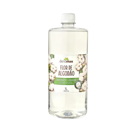 SABONETE LIQUIDO FLOR DE ALGODAO DENOMAX 1 L      
