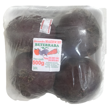 BETERRABA BANDEJA 500G