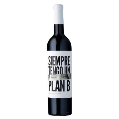 Vinho tinto malbec siempre tengo un plan b 750ml
