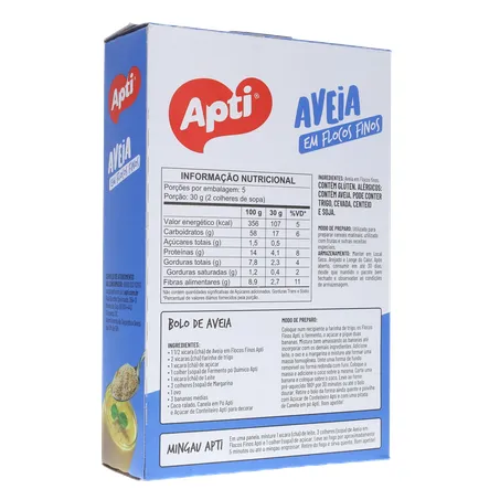 Aveia Apti Flocos Finos Caixa 150g 
  360-15