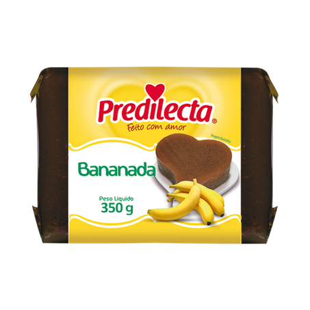 Bananada bloco predilecta 350g
