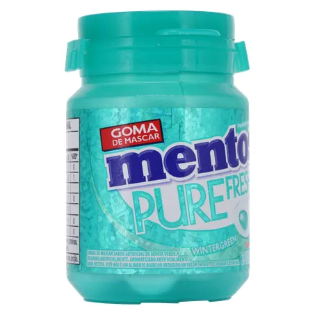 Goma De Mascar Mentos Pure Fresh S/Açúcar Wintergreen Pt 56g  360-33
