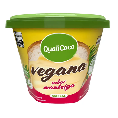 Manteiga Coco sem Sal 200ml