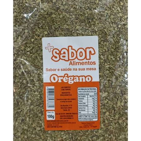 Orégano mais sabor pacote 100g
