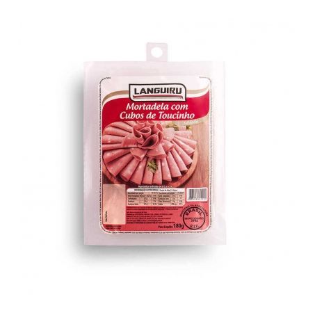 MORTADELA LANGUIRU 180GR C/CUBOS